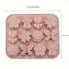 Cute Flower Shaped Silicone Ice Cube Tray, Food Grade Sunflower Ice Mold for Home, Kitchen, Party, BPA-Free