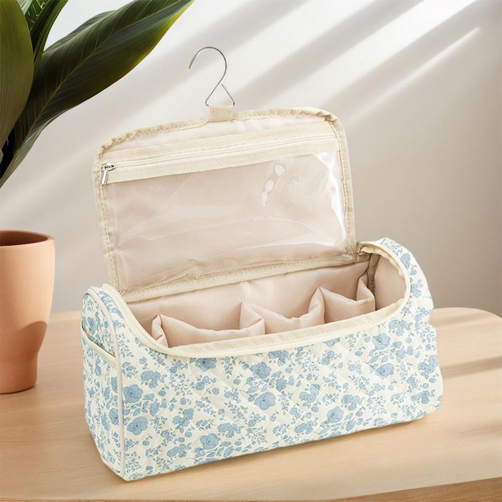 Travel Makeup Case Large Capacity Hair Dryer Storage Bag Toiletry Organizer Bag for Women Girls Daily Use
