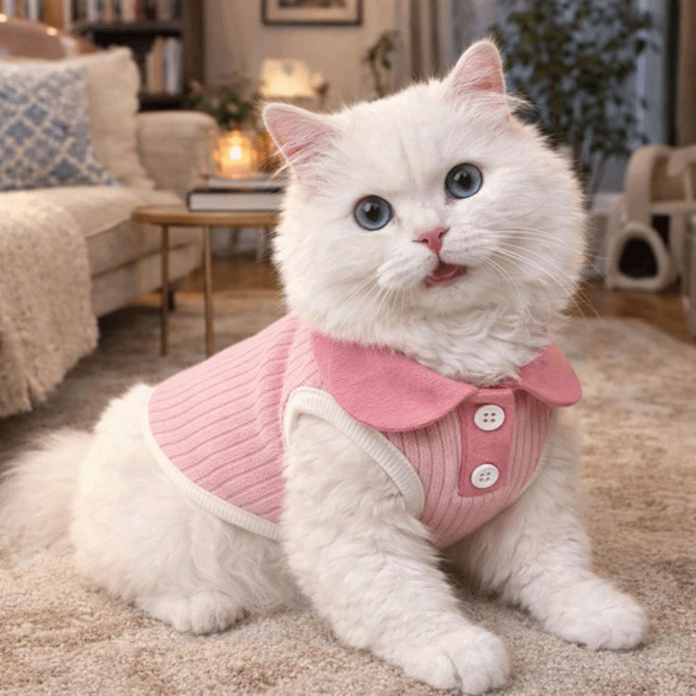 Breathable Puppy T-shirt Soft Pet Collar Vest Pet Shirts Apparel Pet Two Leg Clothes Pet Wear