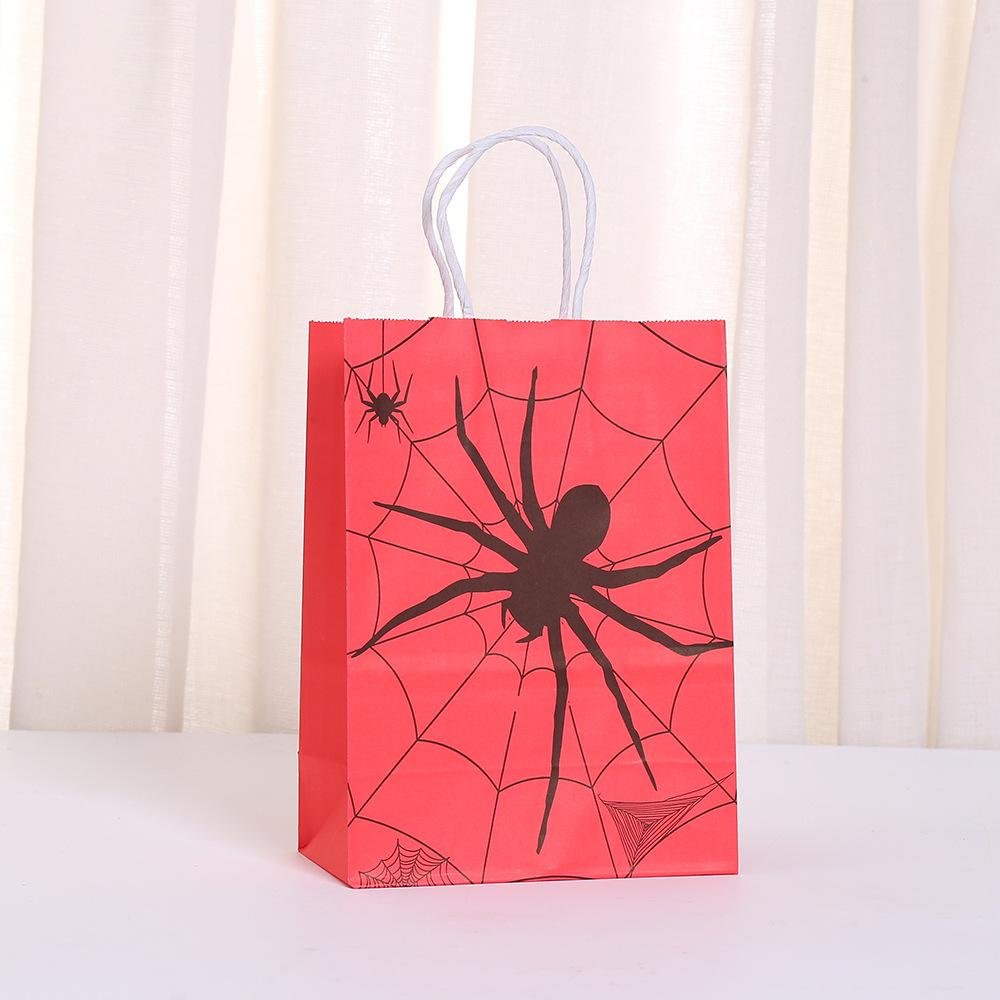 StoBag Halloween Spider Web Gift Wrapping Bags Personalized Packaging Bags For Sweets Luxury Designer Bags Birthday Candy Treat