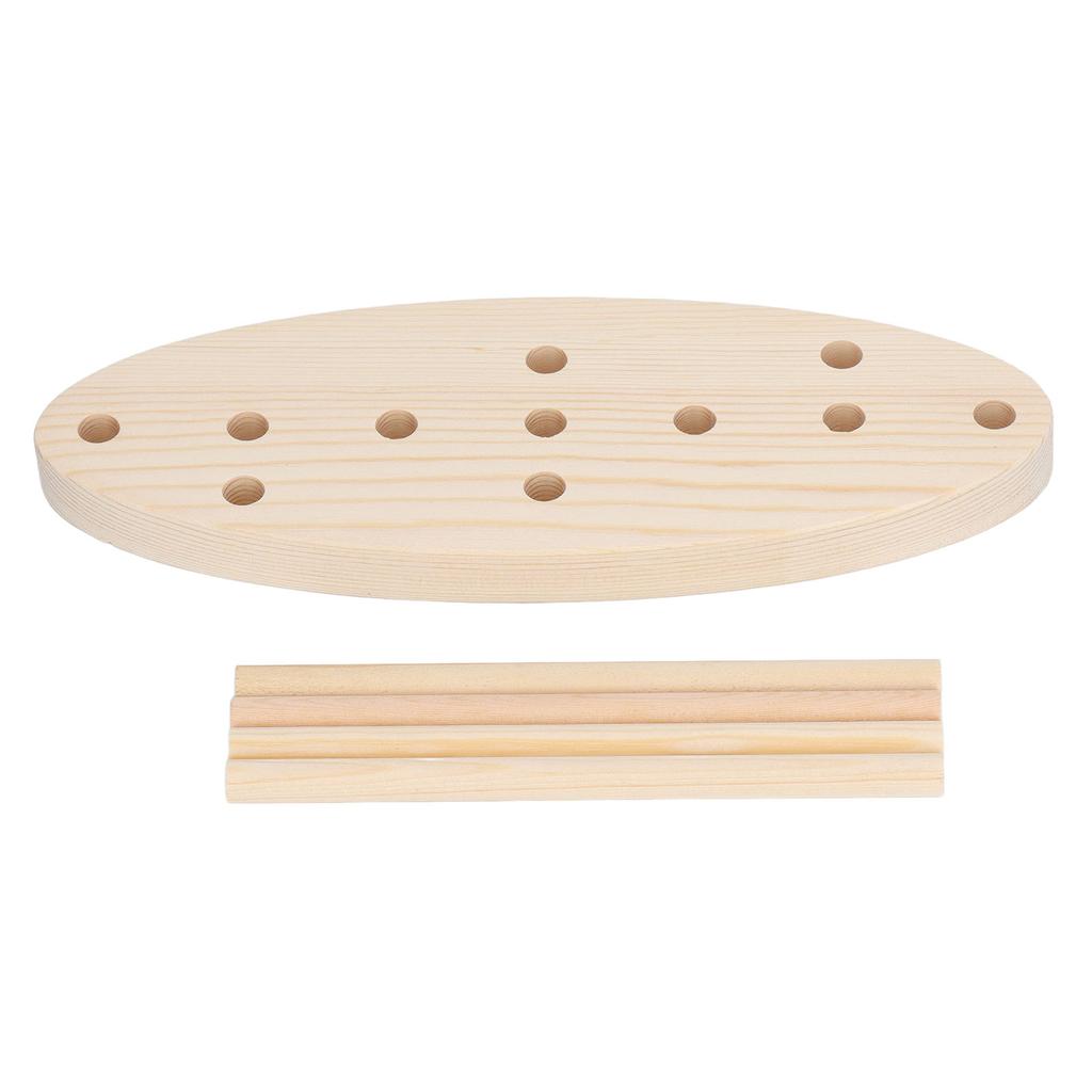 Bow Maker Wooden Oak Material DIY Making Lightweight Portable Regulable Design Wreath Bow Maker