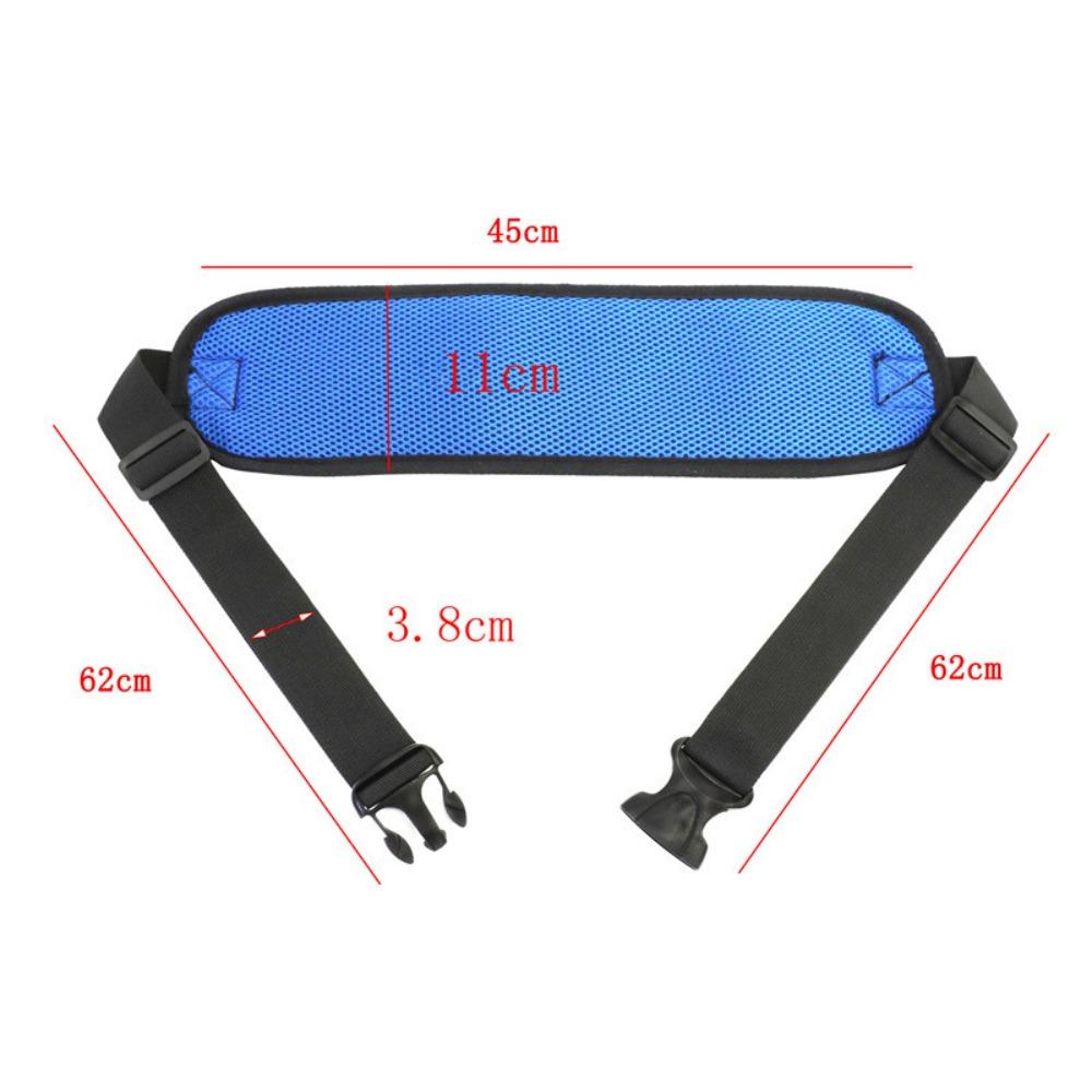 Reusable Wheelchair Seat Belt Quick Release Buckle Fixation Harness Safety Binding Band  Outdoo