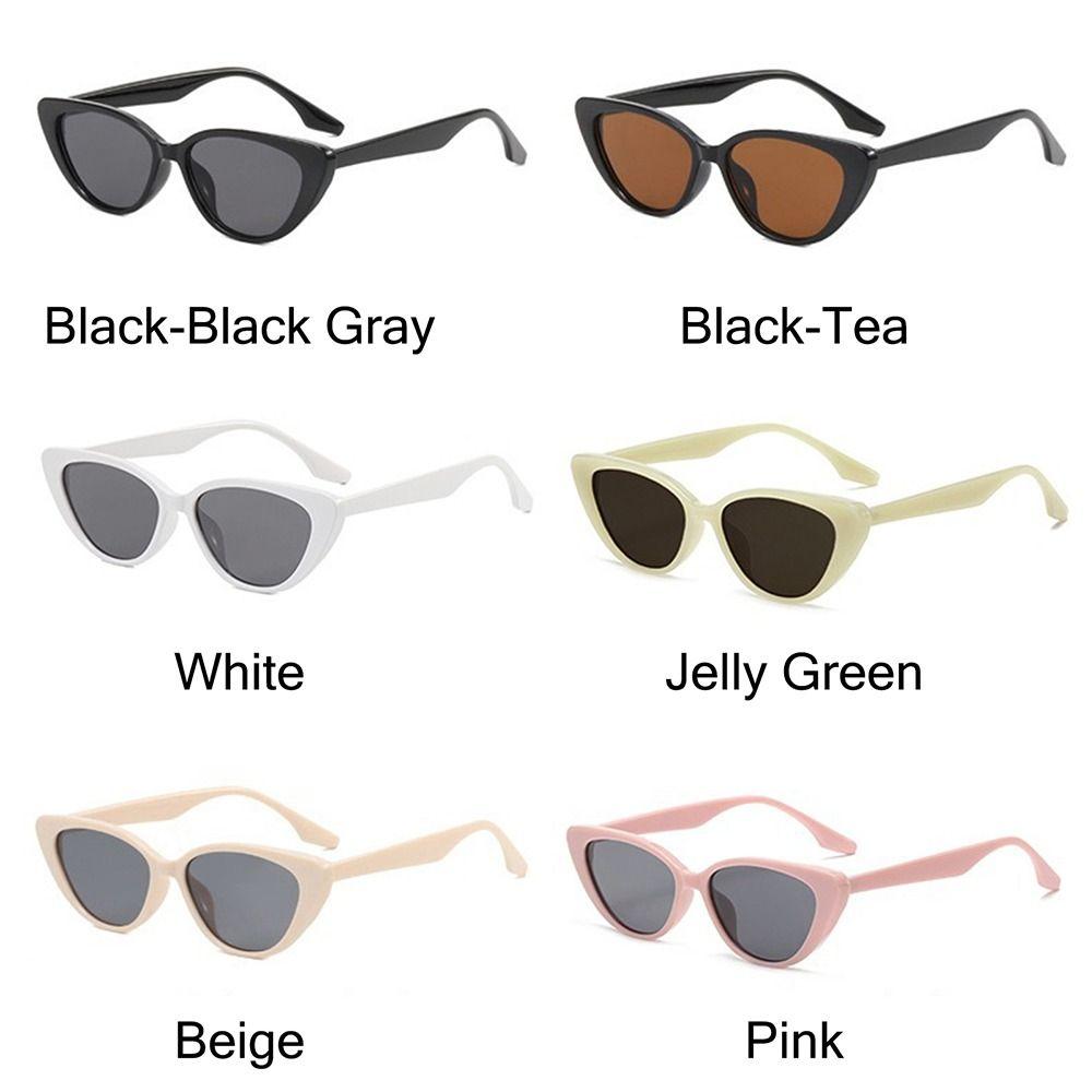 Cat Eye Shape Sunglasses Beach Sun Protection Sun Glasses Fashion Shades 90s Glasses Summer Eyewear