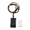 DC12V/200mA Car Auto Interior DIY Mount Push Button Latching Turn ON/OFF Switch Sticker LED Light RV Truck ON/OFF Switch Switches4
