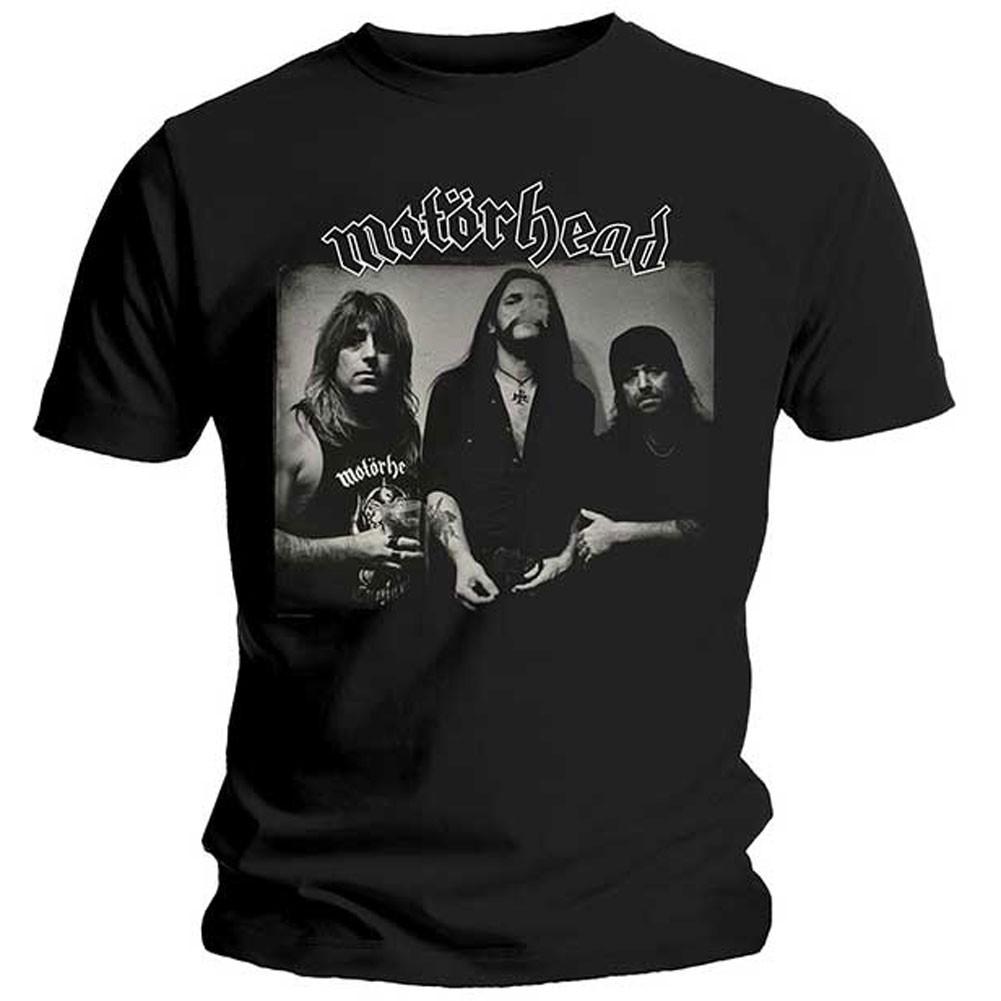 Men s Motorhead Under Cover (Back Print) Slim Fit T-shirt Small Black S