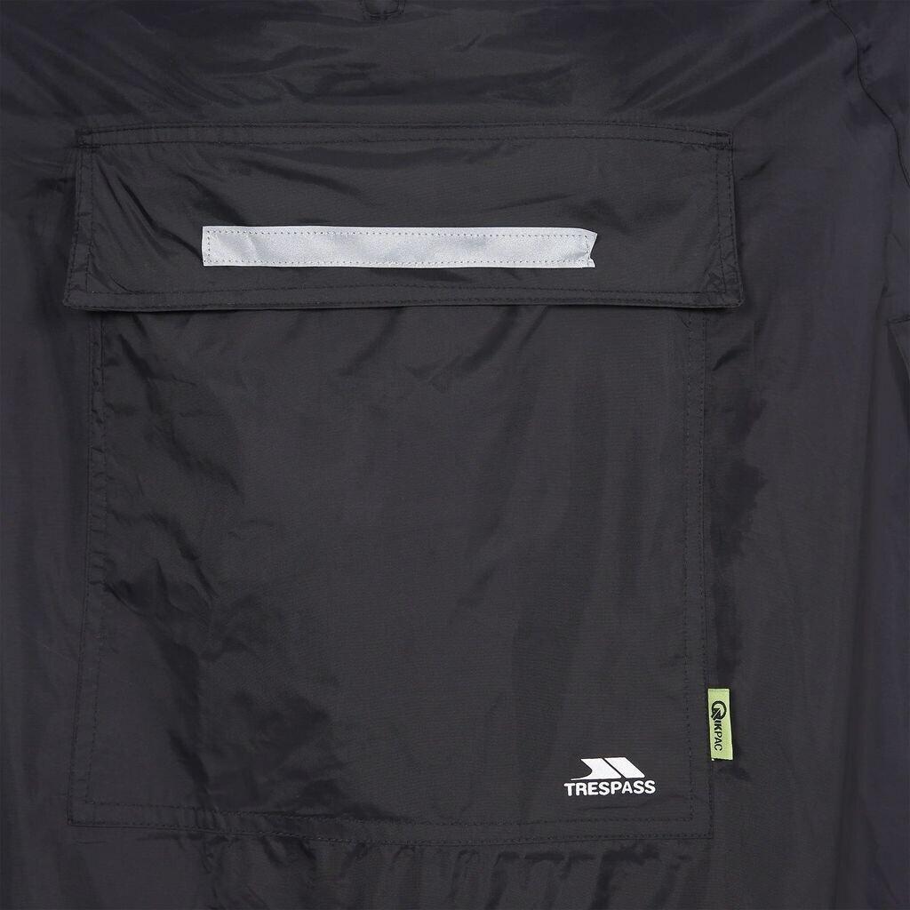 Куртка Trespass Qikpac Poncho schwarz