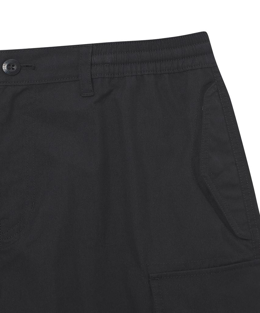 Syupeodeulai Woven Cargo Pants Black Sdulwcq41Blk
