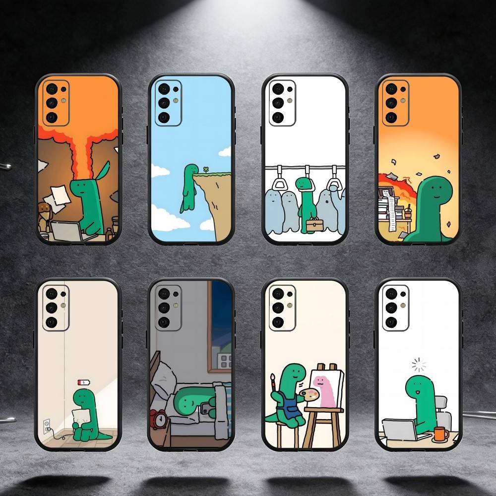 Meme B-Brachio Printed Phone Case For Samsung S25,S24,S21,S22,S23,S30,Ultra,S20,Plus,Fe,Note,5G Black Cover
