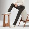 Seven Brand Men's Silk-Blend Straight-Leg Trousers