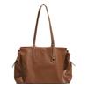 Retro Tote Bags Women Synthetic Leather Women Large Travel Handheld Bag Commuter Single Shoulder Bag