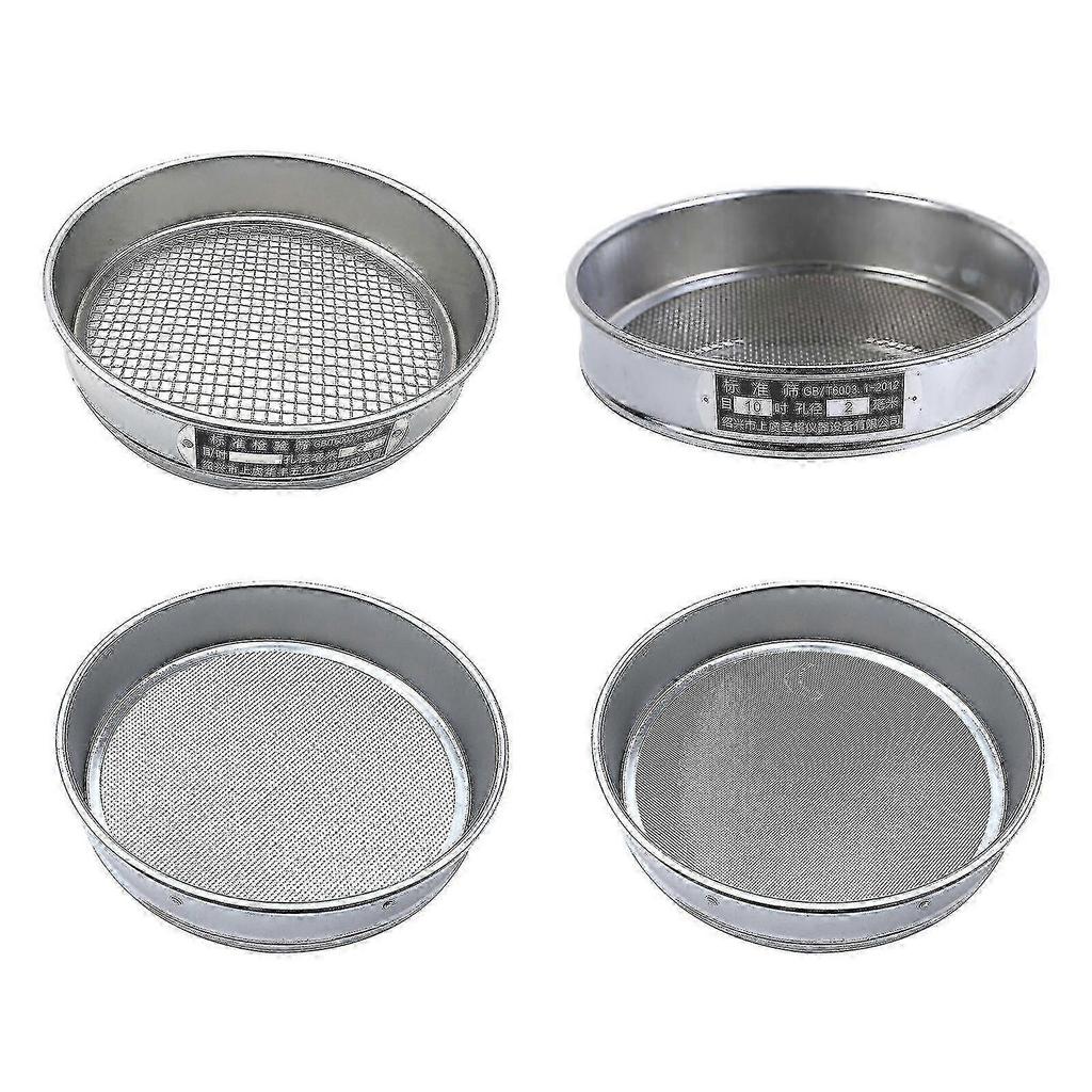 Stainless Steel Sieve with 4/10/20/60 Mesh Options