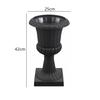 Black White Plastic Vase Wedding Stage Large Vase Decoration Home Furnishings Garden Balcony Courtyard Flower Pot Ornaments