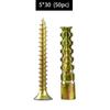 Tree Shaped Self Tapping Screws Serrated Metal Expansion Tube Expansion Screw  Wooden Wall