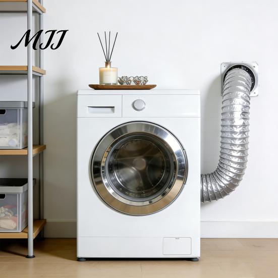 Dryer Vent Connector Magnetic Kit Quick Installation Reinforced Thick Tight Space Airtight Seal High Temp Metal Accessories Easy Install