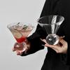 Korte Voet Wijnglas Transparant Champagneglas Creatieve Cocktailglazen Feestgebruik