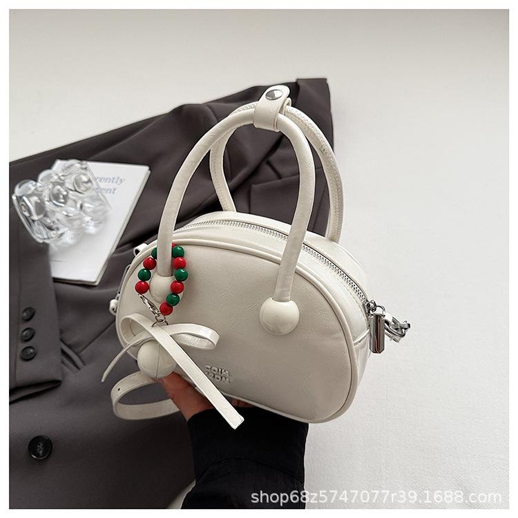 2025 niche design super fire pillow bag fashionable exquisite small bag women s wedding bag women s portable shoulder messenger bag