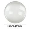 100 stuks 10 mm Massieve Heldere Acryl Hemisfeer Cabochons Platte Bodem Transparante Halve Bol Hangers voor Doe-het-zelf Ambachten Sieraden Maken