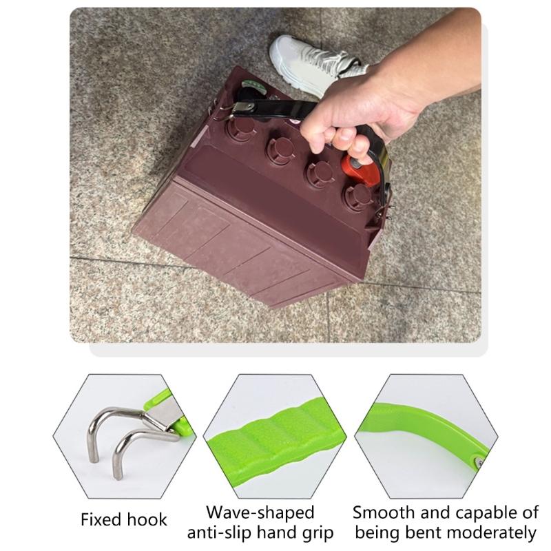 Transportable PVC Battery Shipper Belt for Side Mounted Golfing Cart Batteries and Power Sports Equipment