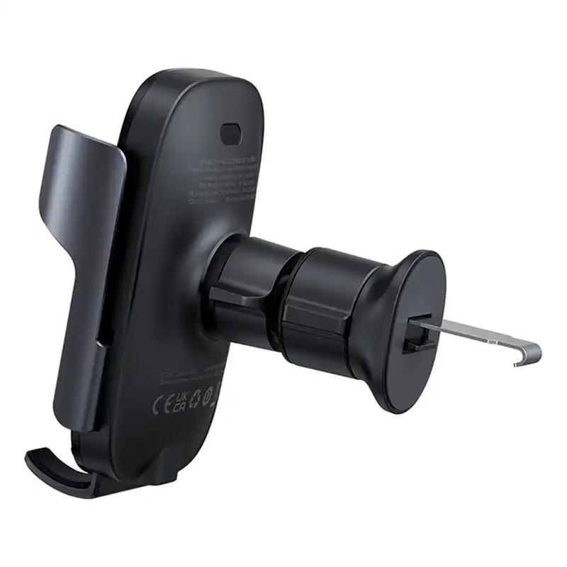 Uchwyt Samochodowy Z Ładowarką Baseus Milkyway Pro 15W (Czarny)