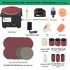 Electric Mini Belt Sander with Lithium Battery – High-Speed Knife Sharpener & Edging Tool for Home DIY