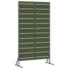 Privacy Screen Olive 100 X 50 X 180 Cm Steel
