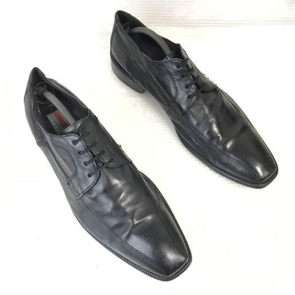 Hergestellt in Deutschland Lloyd Swirl Moc Leder Anzugschuhe Herren 10.5 29.0 Schwarz(GEBRAUCHT)