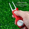 Golf Divot Repair Tool with Popup Button Mini Golf Divot Tools Golf Green Fork