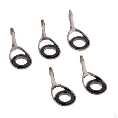 5pcs SIC Fishing Rod Guides Repair Kit - 9mm