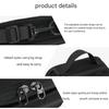 Guitar Effects Pedal Carry Case for Mooer GE100,G1X FOUR,Flatsons KMF1,Padded Nylon Shell, Front Pocket, Double Zippers Closures Adjustable Shoulder
