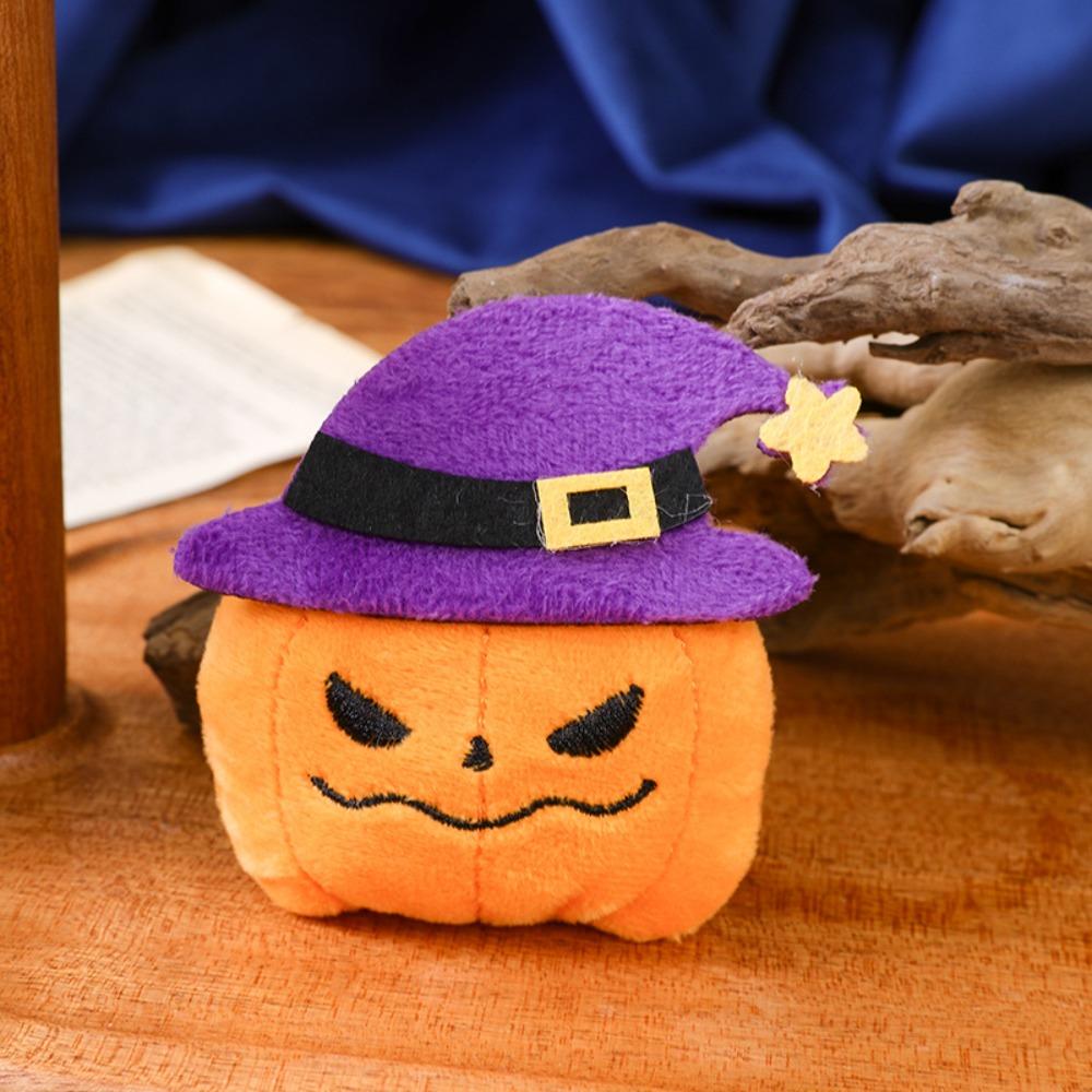 Kawaii Cartoon Plush Pendant Funny Furry Bag Pendant Halloween Plush Keychain Trick Or Treat