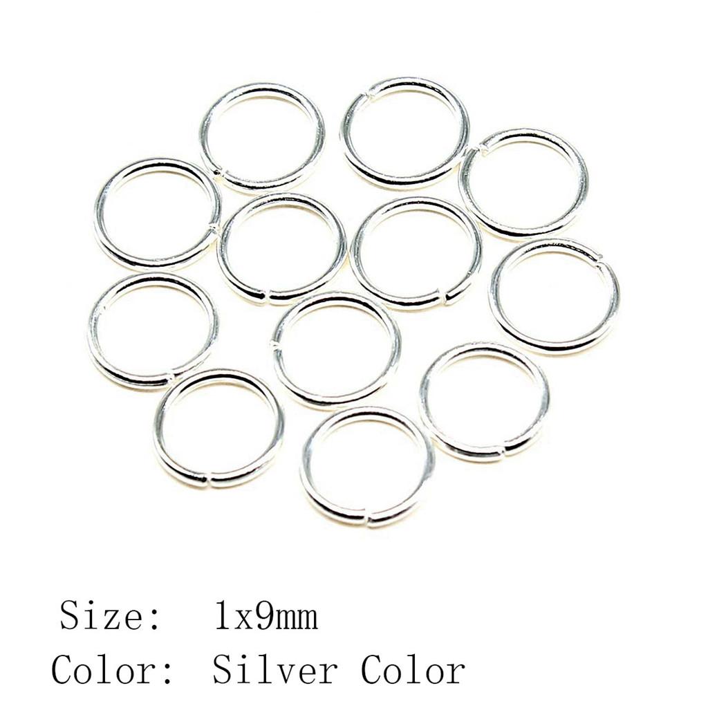 Father's Day Jewelry Materials Split Rings 5 Colors 9 Sizes Accessories Parts Women's Clothing Accessories For Women