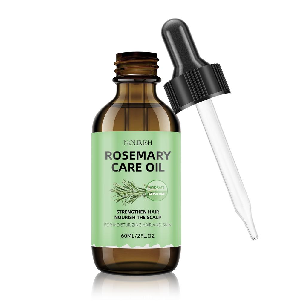 Rosemary Hair & Skin Care Oil 60ml – Nourishing & Revitalizing Oil with Dropper