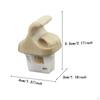Sun Visor Retainer Clip 96409-cc00B Supplies Elegant Vehicle Replacement Functional Left or Right