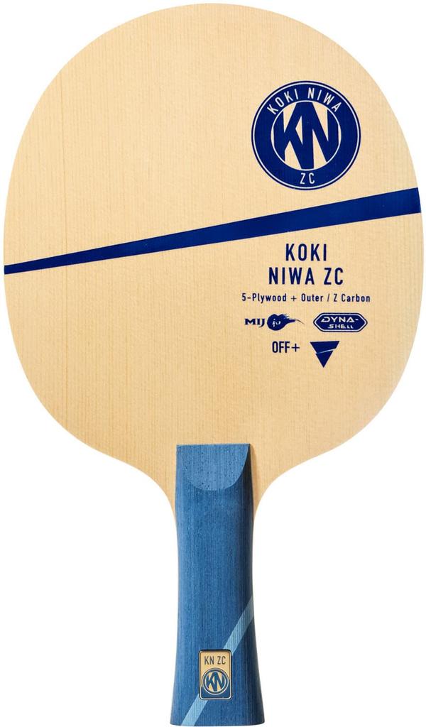 VICTAS Table Tennis Racket Attack Shakehand Racket Koki Niwa ZC Flare FL 310304