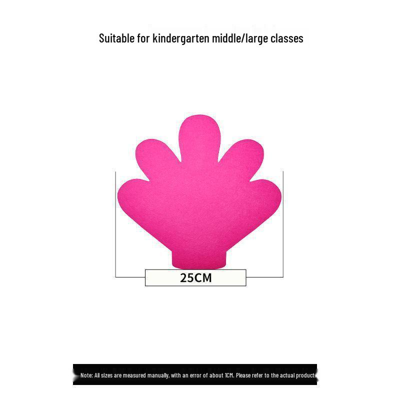 Creative Five-Finger Palm Dance Gloves for Kindergarten Performances and Sports Events