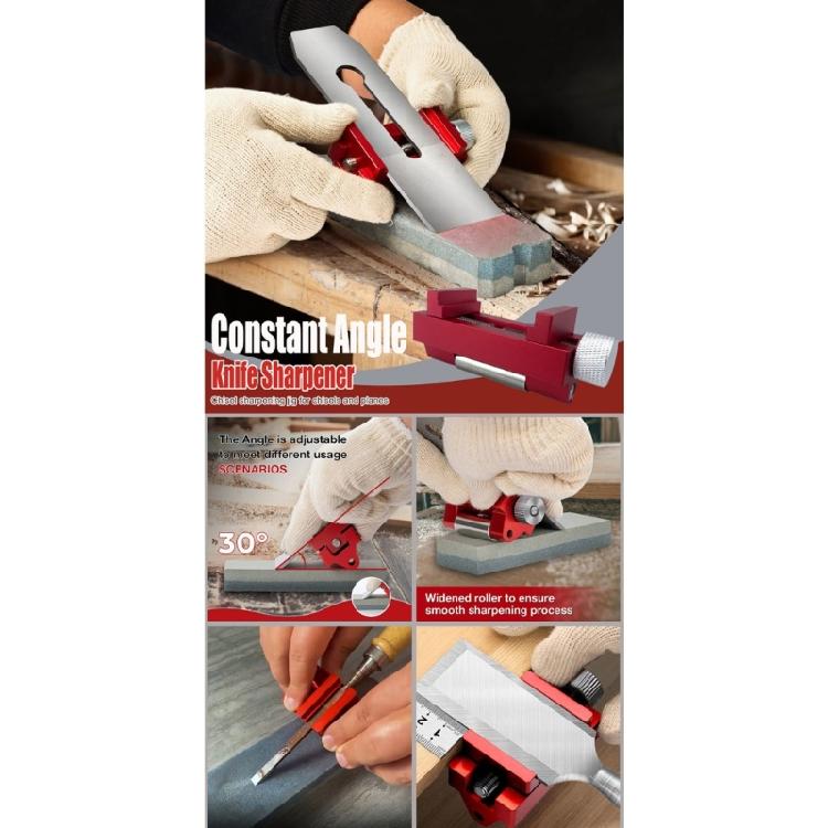 Manual Woodworking Perforator Tool Sharpening Jig Wood Chisel Fixing Bracket