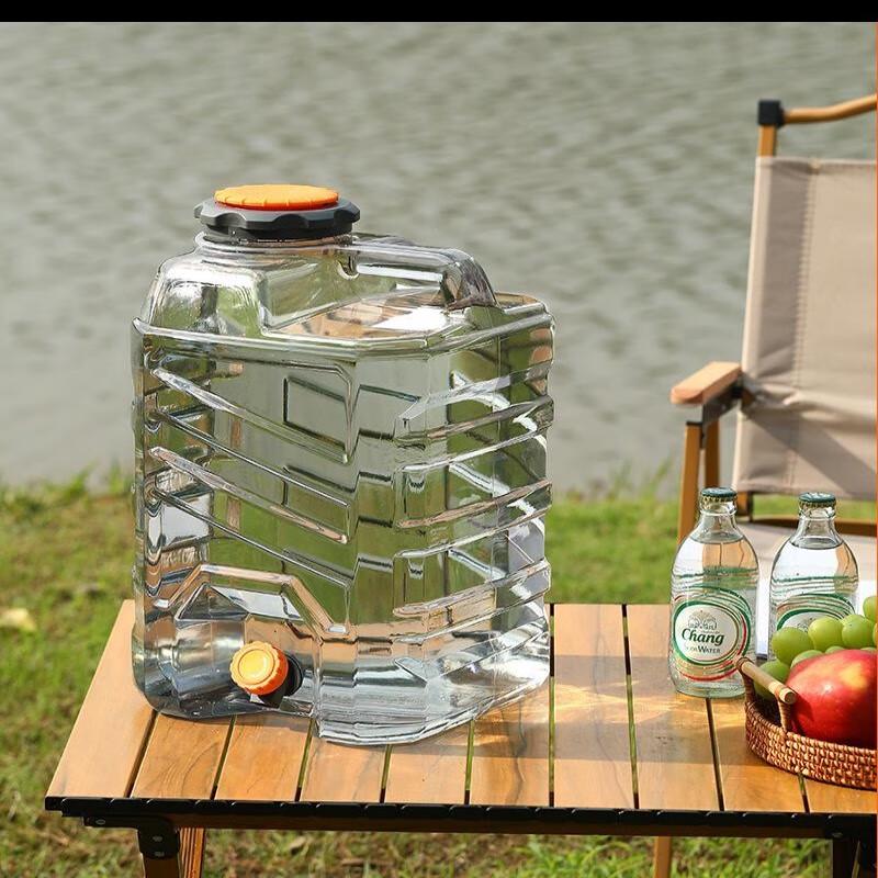ZhiShi 24L Outdoor Camping Bucket with Electric Pump