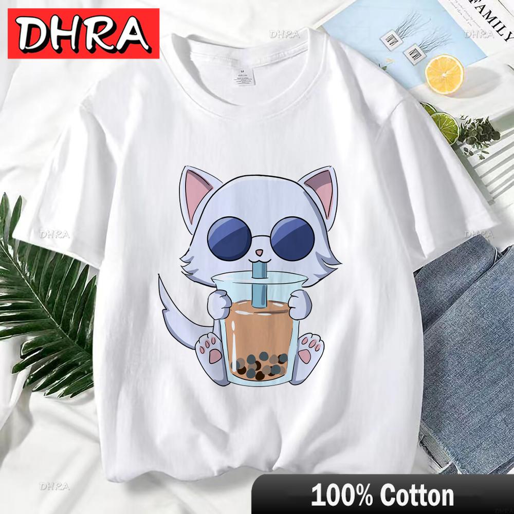 Japanese Anime Jujutsu Kaisen T Shirt for Women Gojo Satoru Print Graphic T Shirts Unisex Harajuku Fashion Casual Women Cute Tee