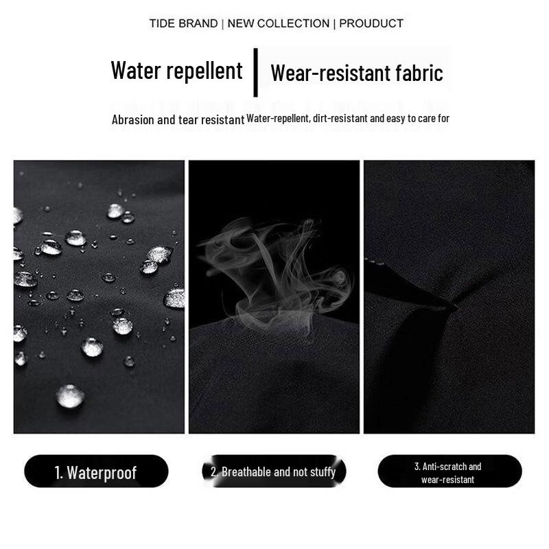 Jeanswest Men's Windproof Water-Repellent Jacket