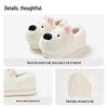 Warm Winter Cartoon Cotton Slippers for Men and Women - Heel Cover, Anti-slip, Suitable for Outdoor Wear