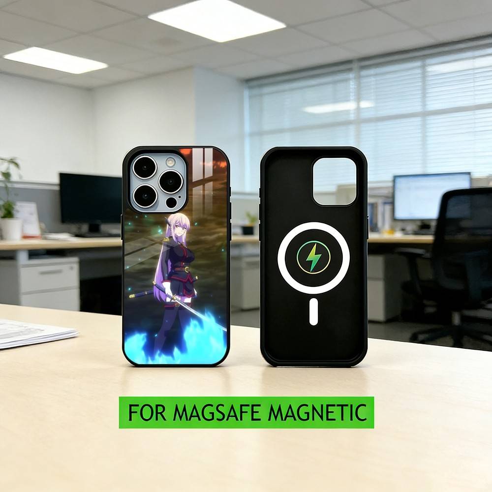 

C-Chained S-Soldier Phone Case For iPhone17,16,15,14,13,12,11 Plus,Pro Magnetic For Magsafe Wireless Charging iPhone14