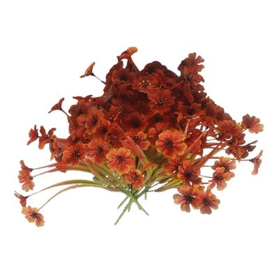 10pcs Artificial Fall Flowers Real Looking Vibrant Colors No Fade Fall Fake Flowers for Farmhouse Home Garden Decoration