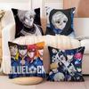 Anime b-BLUE LOCK Pillow Case Living Room Sofa Decorative Cushion Cover Simple Household Light Luxury Printed Pillow