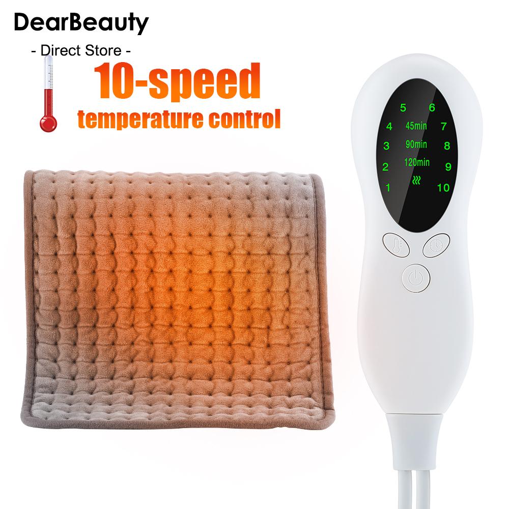 

Electric Heating Pad Home Thermal Blanket Multi-functional Adjustable Timing Cushion Cold Warming Heated Mat for Office Home US