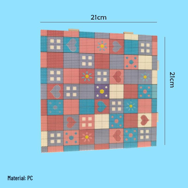 2.6mm Transparent Perler Bead Board - Wear-Resistant DIY Jigsaw Puzzle Craft Template