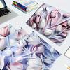 4pcs A4 Tulip 3D Document Bags - Durable PP Office File Organizer, Exam & Study Pouch,School Report Storage,Spring Festival gift
