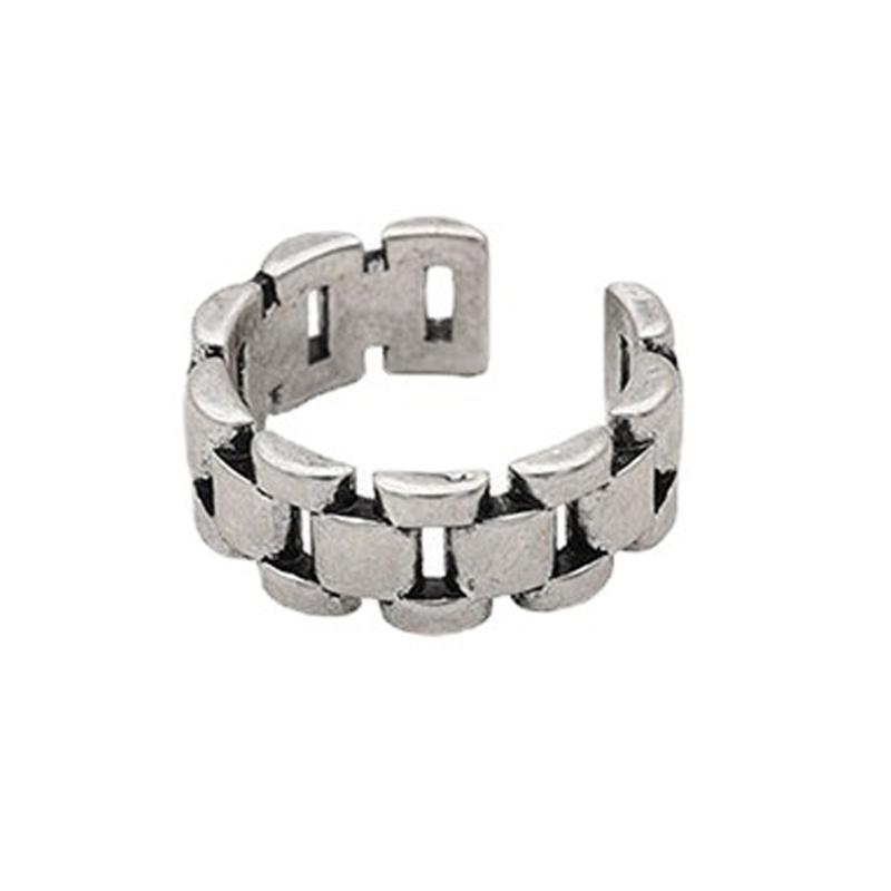 

Copper Irregular Line Wrapped Open Designs Adjustable Ring for Women Finger Fashion Jewelry Unique Gift