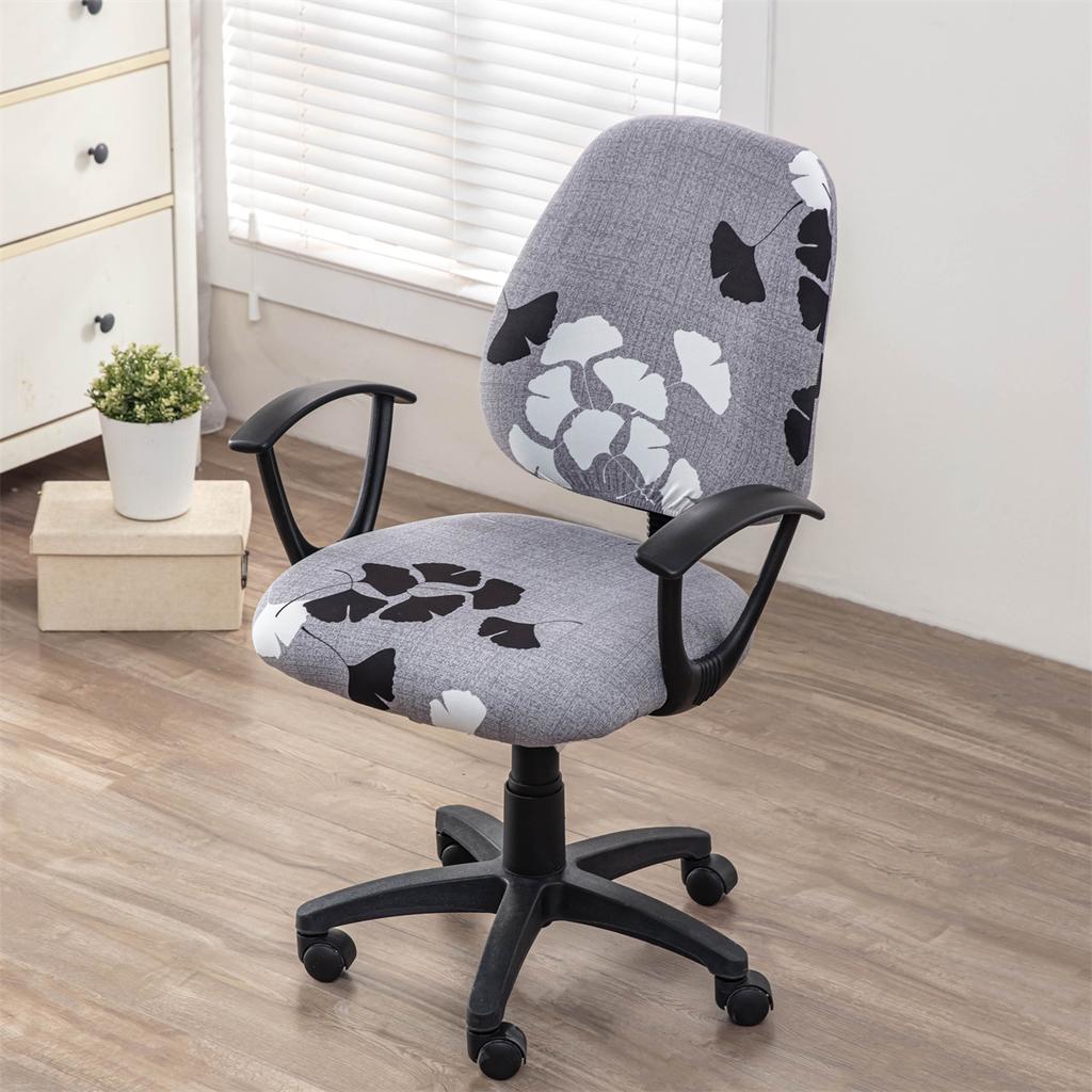 Elastic Split Chair Cover Office Lift Swivel Chair Cover Household Split Computer Chair Cover Non-Slip Seat