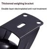 Furniture Moving Casters Rubber Swivel Quiet Wheels 360 Degree Rotation Heavy Duty for Sofa Bed Home Office Use