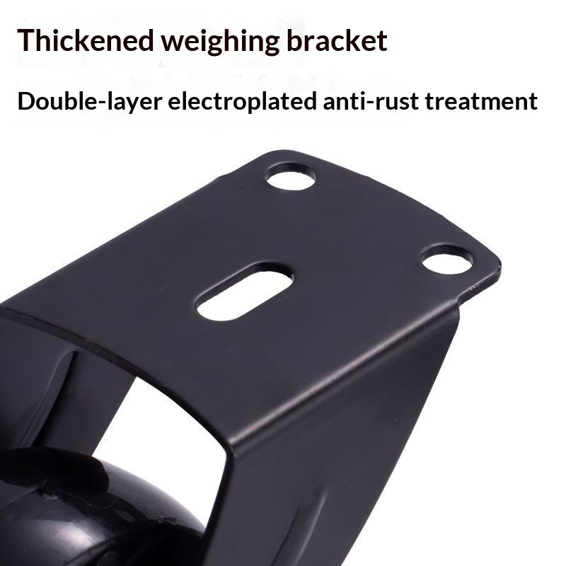 Furniture Moving Casters Rubber Swivel Quiet Wheels 360 Degree Rotation Heavy Duty for Sofa Bed Home Office Use